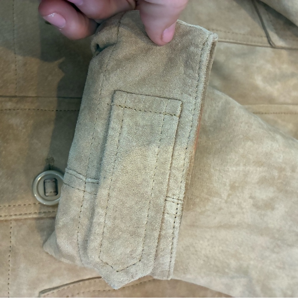 Zara NWT 100% suede leather jacket 4341/701 - Picture 11 of 15